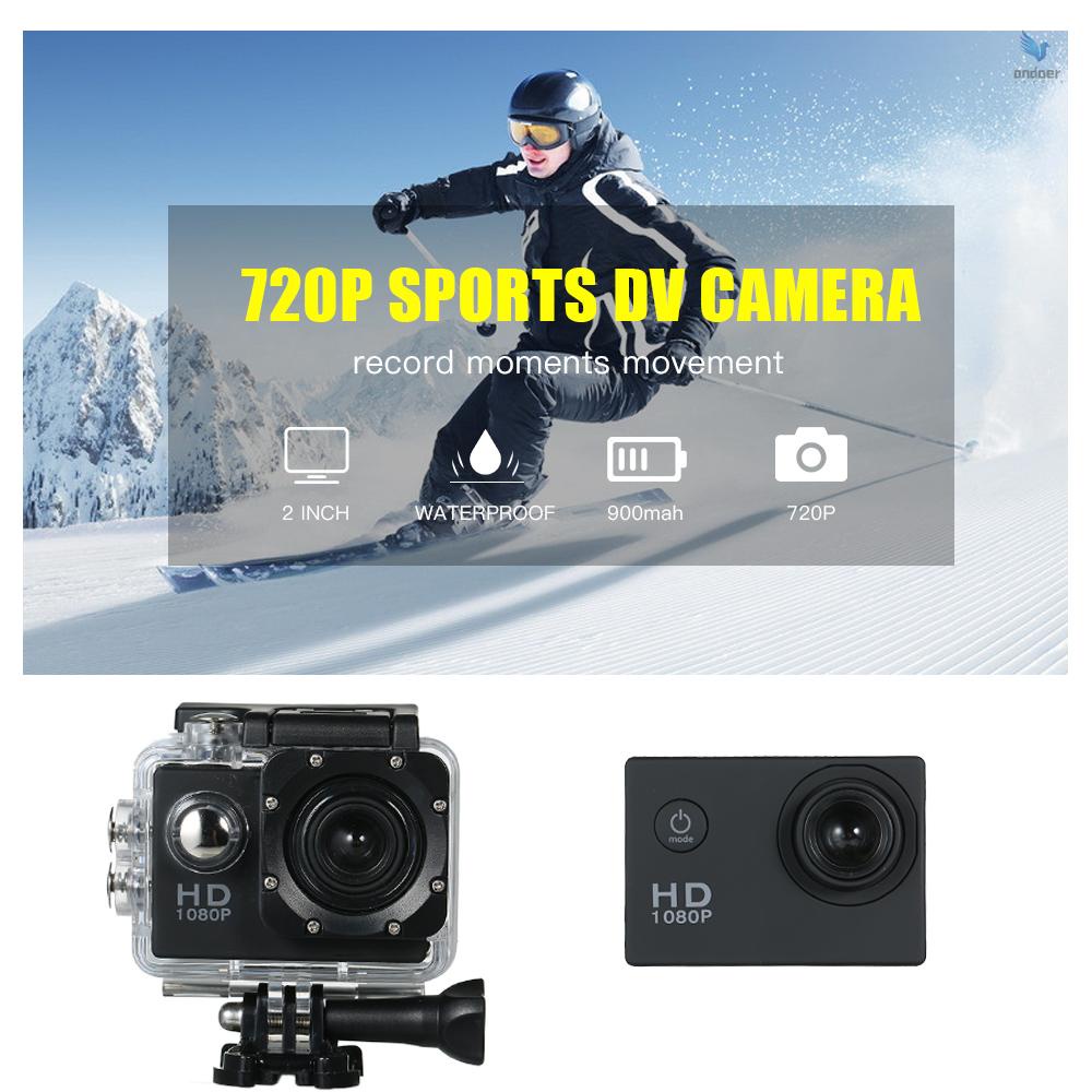 Camera thể thao dưới nước 30M 1080P Deportiva chống nước kèm hộp đựng
 | BigBuy360 - bigbuy360.vn
