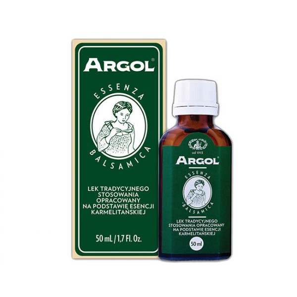 Tinh dầu Argol Ba Lan tiết đờm, hỗ trợ giảm ho, giảm khàn giọng, tạo cảm giác mát lạnh, dễ thở