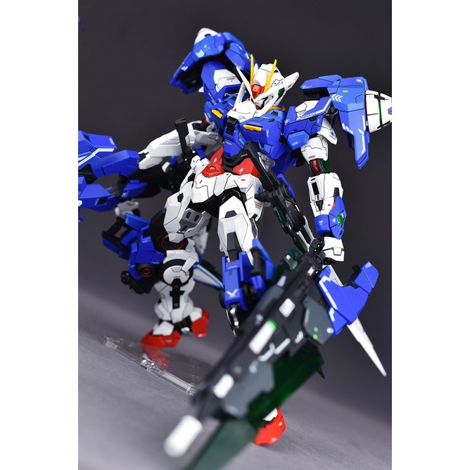 Mô Hình Lắp Ráp Gundam MG 00 Seven Sword MJH BẢN MỚI x2 Sword x2 Gun (tặng kèm base)