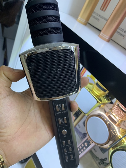 [Mã ELHACE giảm 4% đơn 300K] Micro karaoke bluetooth chính hãng SD17