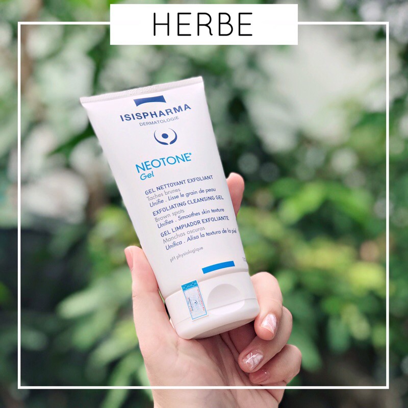 Gel rửa mặt sáng da ISIS PHARMA NEOTONE GEL