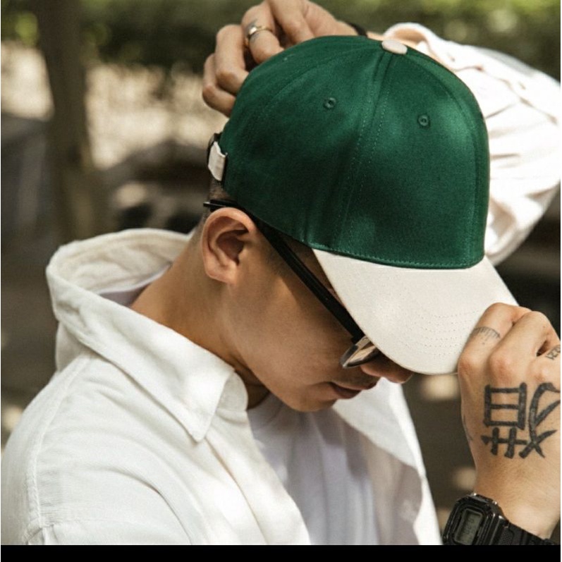 Mũ lưỡi trai Nam Nữ Basic Màu Phối Thời Trang Form Cứng Vải Kaki Cao Cấp - Nón kết unisex phong cách Hàn Quốc