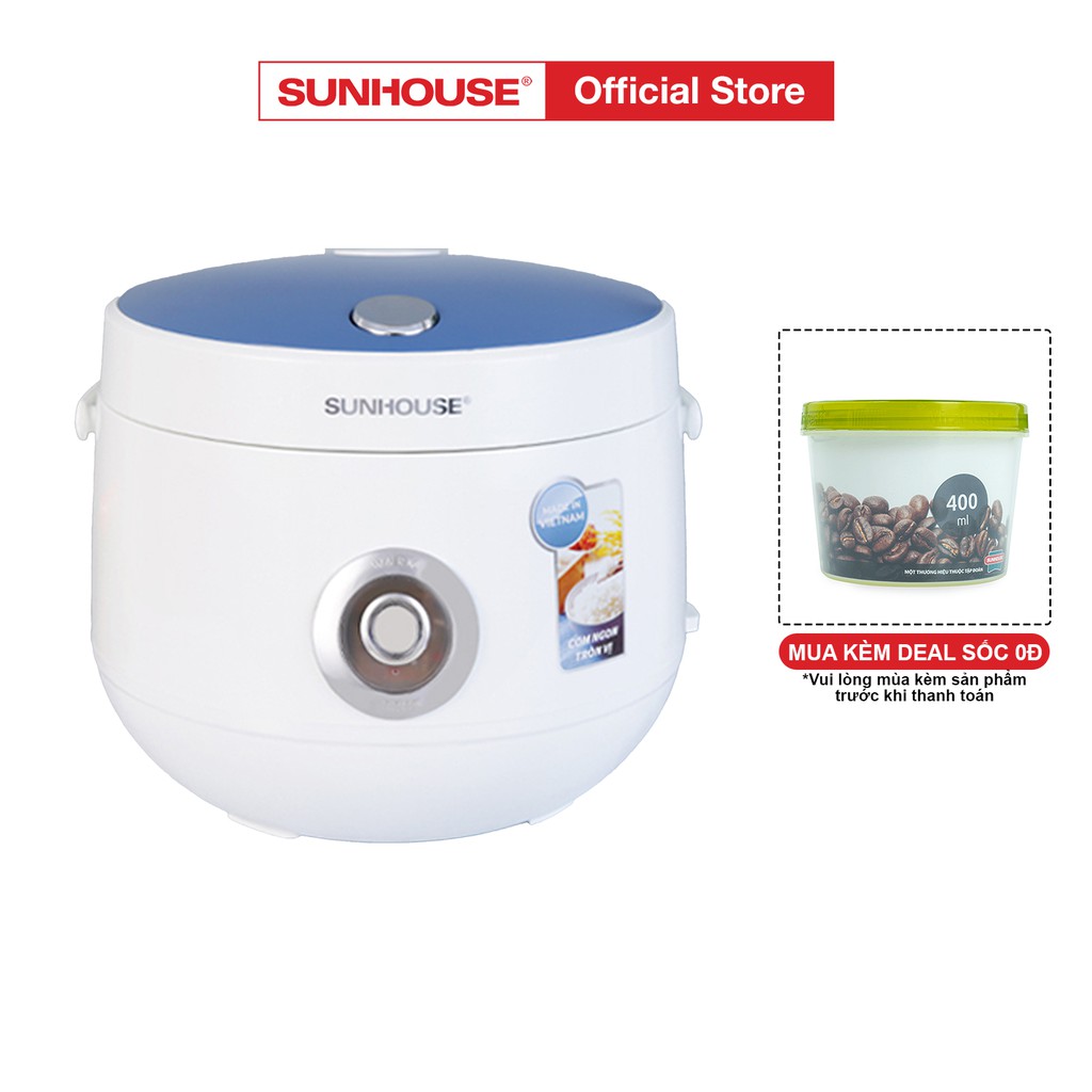 Nồi cơm điện 1.8L SUNHOUSE SHD8606