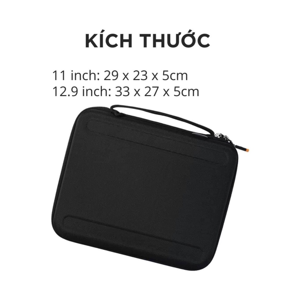 Wiwu Parallel Hardshell Bag Túi đeo chống va đập dành cho Ipad 11, 12.9 inch và Laptop 13.3
