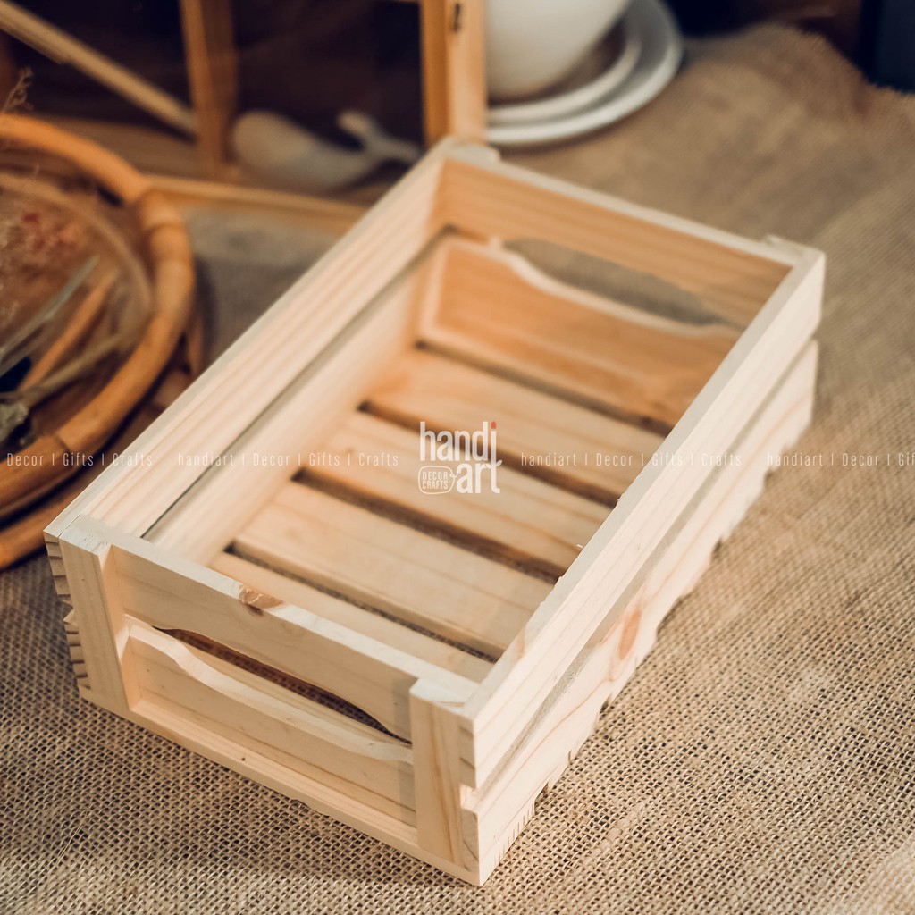 Khay gỗ pallet - két gỗ đa năng