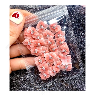 Hoa bột chân- hoa nổi gắn móng chân ( giá 1 bông)