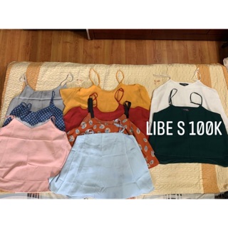 Thanh lý áo 2 dây đủ màu, size S, thương hiệu local brand như Libe, Tubycatu, Jelook, hàng new like 98%, TP. Hồ Chí Minh