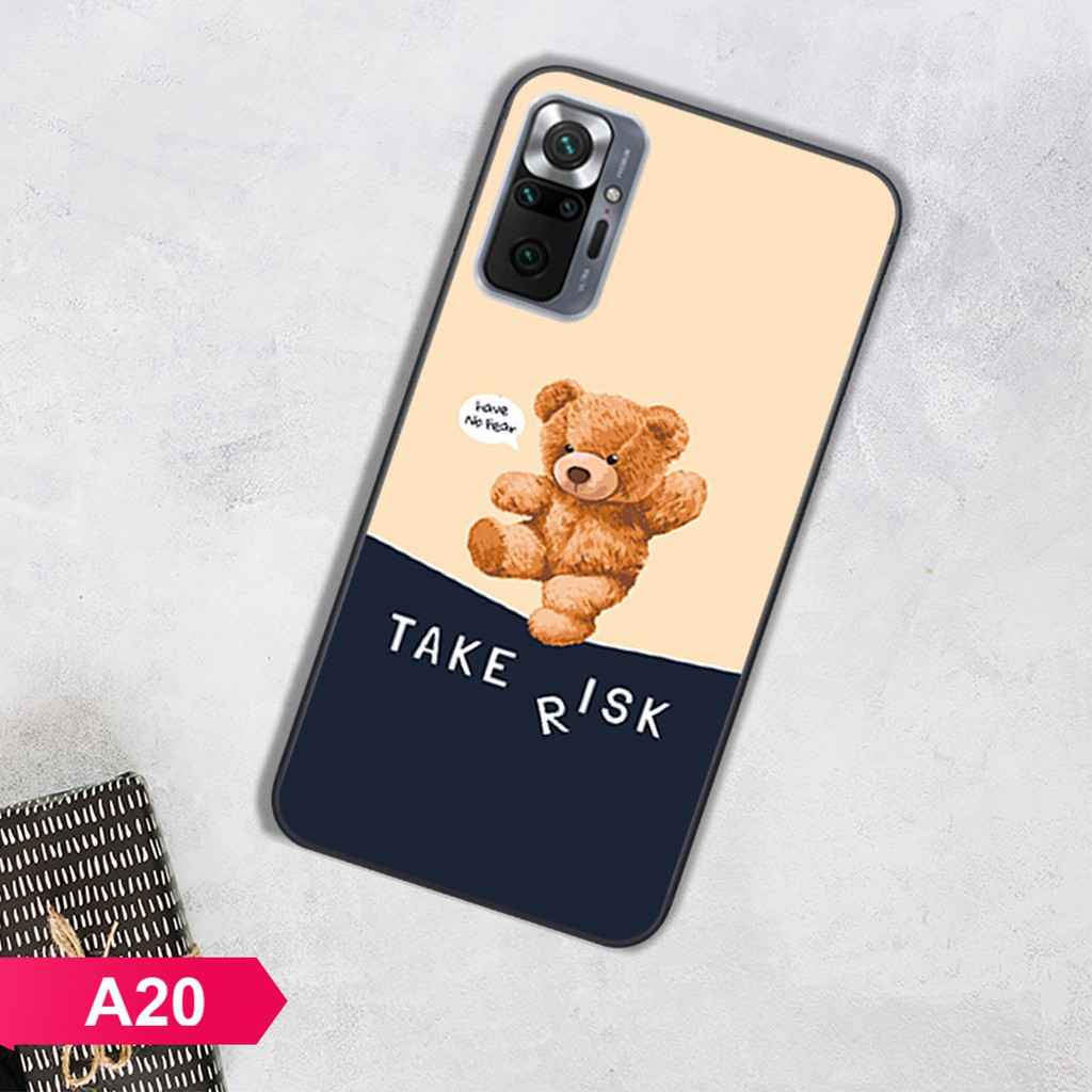 Ốp lưng Xiaomi Redmi 10/Redmi note 10/Redmi note 10s/Redmi note 10 10 PRO/MI 10T PRO in hình gấu cực đẹp cute