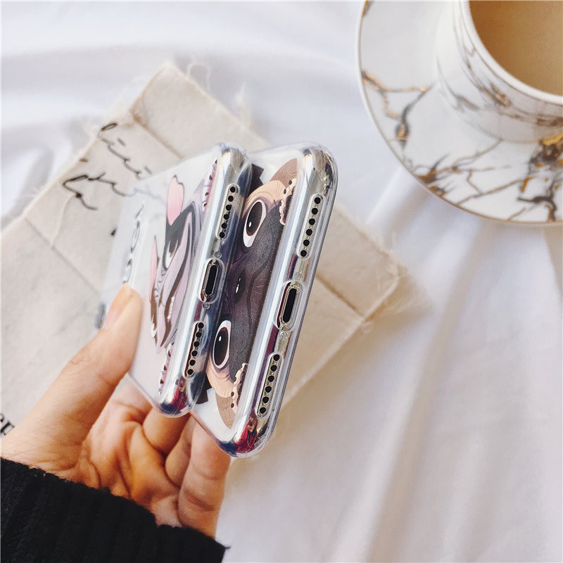 Ốp lưng iphone Họa tiết cún Pug đáng yêu ip 6 6plus 6s 6s plus 7 7plus 8 8plus x xs xs max 11 11 pro 11 promax (t61) | BigBuy360 - bigbuy360.vn