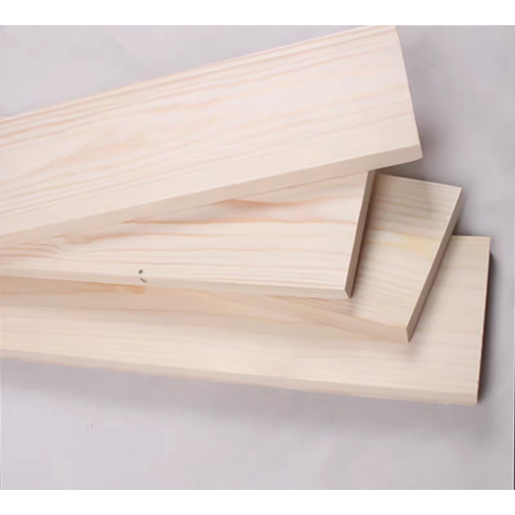 Thanh Gỗ Thông Nhập Khẩu Bản Rộng 9cm Dày 2cm Xử Lí Mịn 4 Mặt Làm Kệ Giá