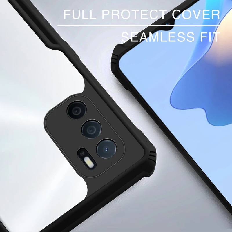 Ốp Điện Thoại Túi Khí Mềm Chống Sốc Màu Trong Suốt Cho OPPO A16 A16S A16E A16K A15 A15S A5S A12 A12E A3S F9