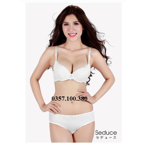 Áo lót nữ, Áo ngực nữ ren mút vừa 3cm nâng ngực hàng VNXK Lovelyvn 174