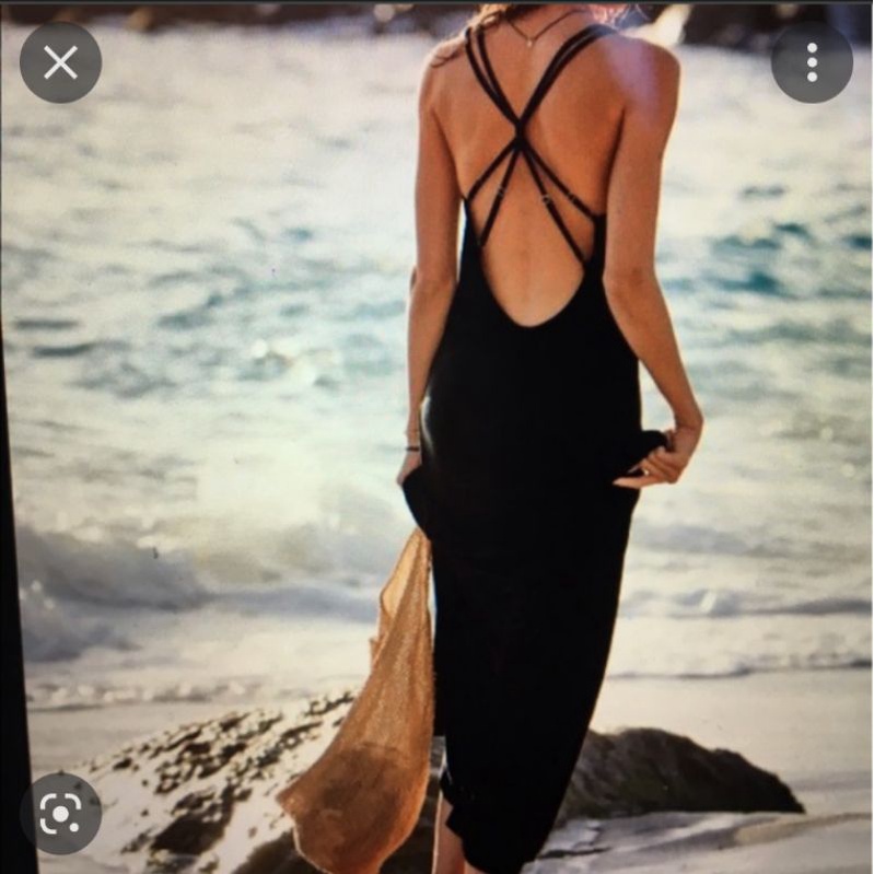 Đầm maxi Venus cutout sexy VNXK maxi open back laceup cutout dress đầm đi biển dáng dài hở lưng đan dây xuất khẩu dư xịn