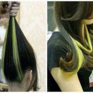 Nhuộm trực tiếp từ nền tóc đen