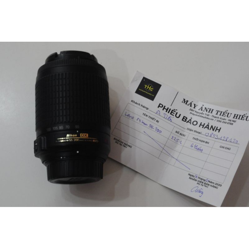 ống kính Nikon 55-200 VR, 18-55 VR