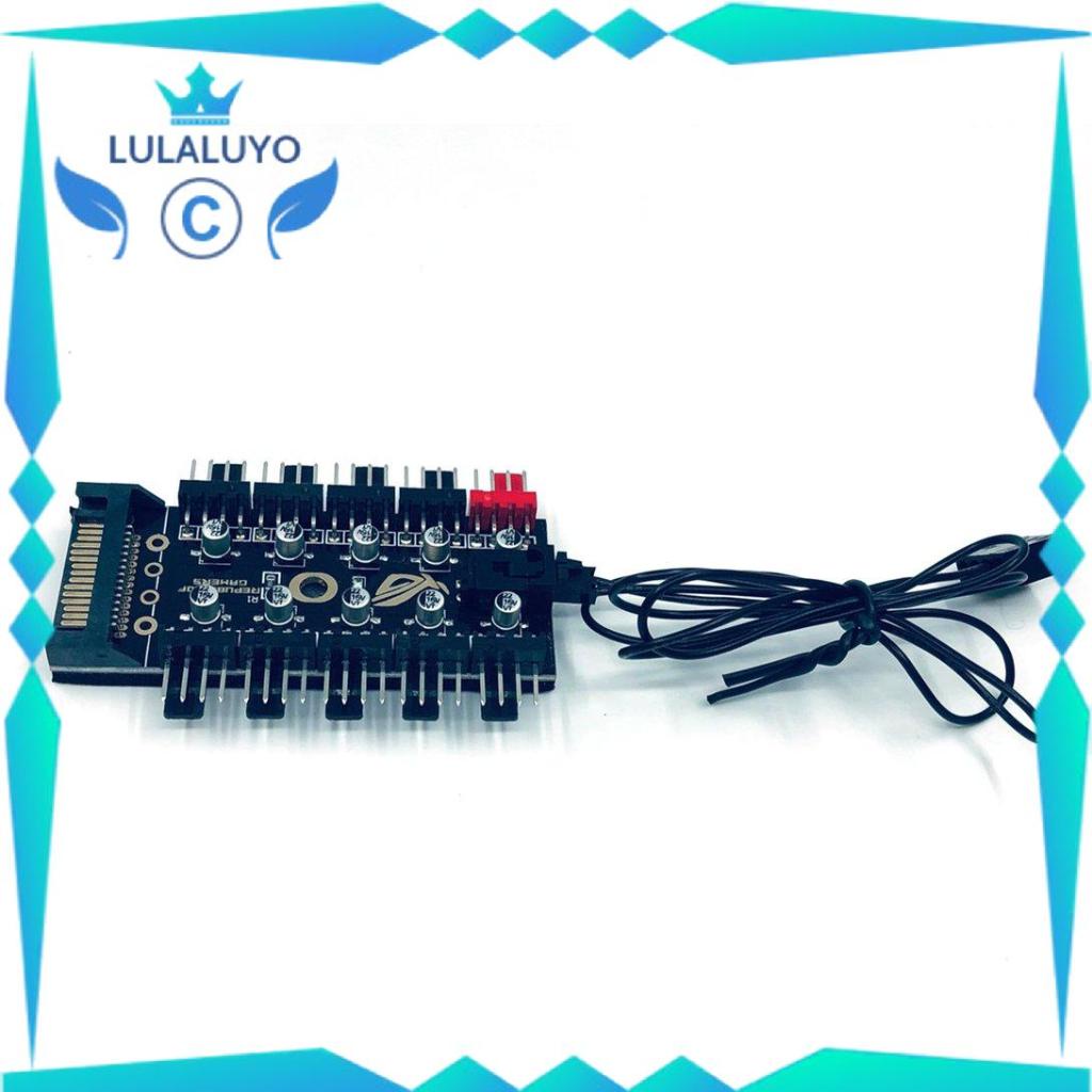 [Giá thấp]  Intelligent Temperature Control Pwm 4pin Fan Hub 10 Way Controller Big 4p Port Sata Port Power Supply Big 4p Power Supply  .lu | BigBuy360 - bigbuy360.vn