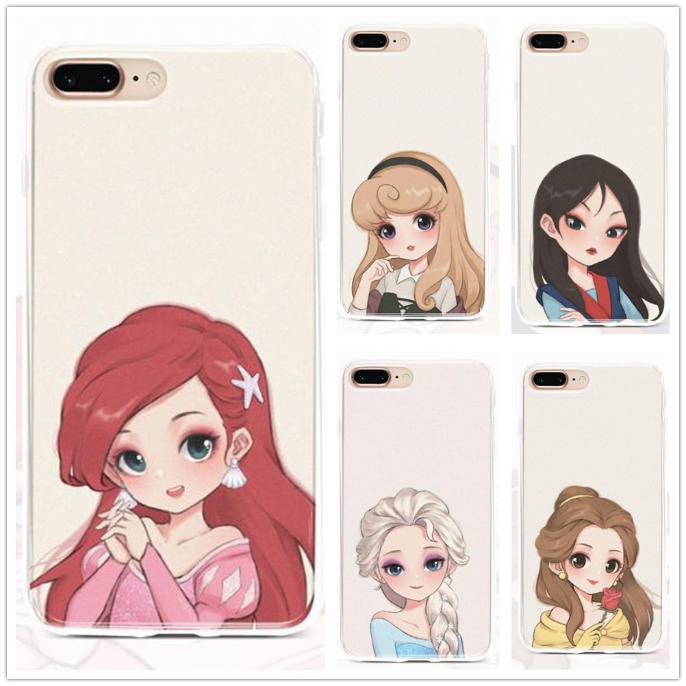 Ốp Điện Thoại Mềm Hình Công Chúa Disney As03 Cho Samsung Galaxy S20 S10 Plus S9 Plus S8 Plus S20 Ultra S10 E