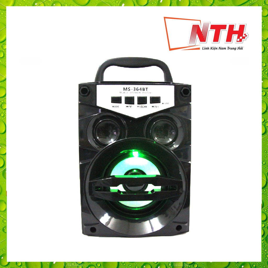 Loa gỗ Bluetooth xách tay MS-364BT