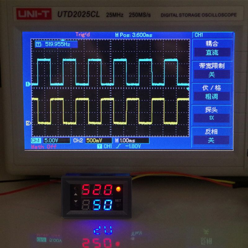 Máy Phát Tín Hiệu Chuyên Nghiệp 1Hz-160Khz Màn Hình LED Đỏ Và Xanh Dương Có Thể Điều Chỉnh