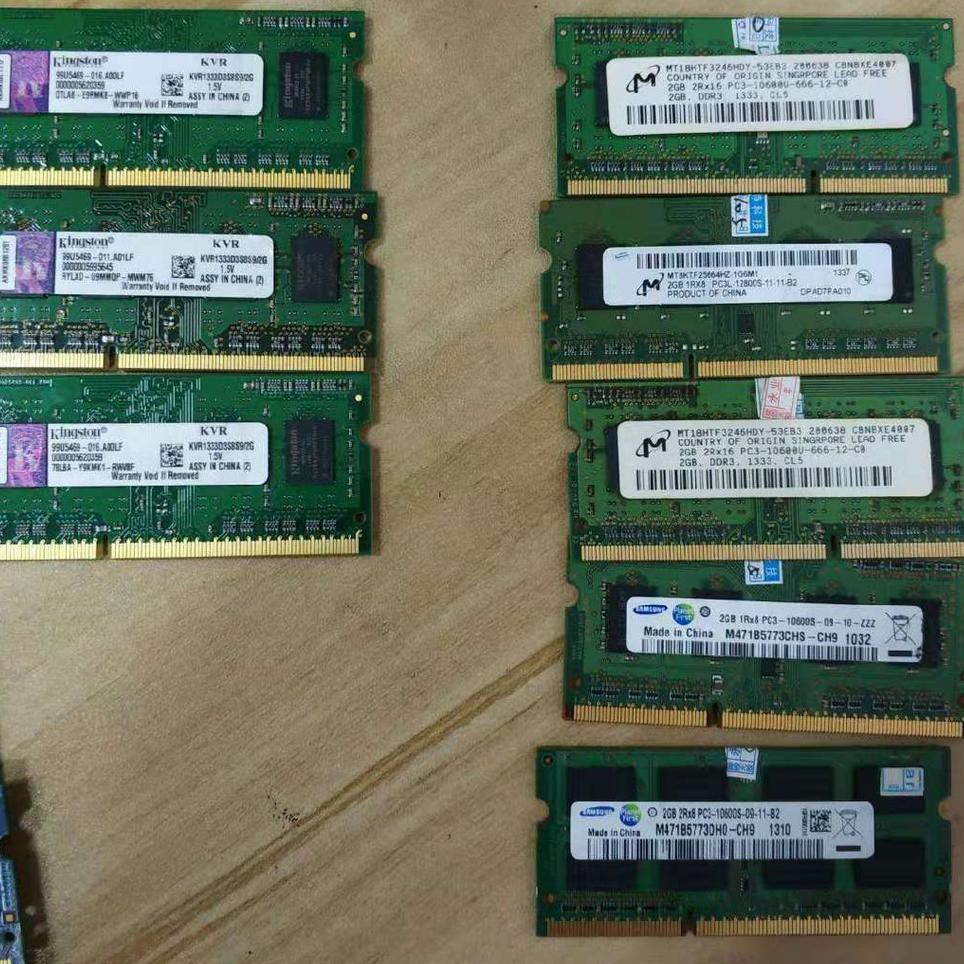 Laptop Ddr3 Ram 2gb Pc3-10600S Pc 10600 1333 Pc8500 / 1066mhz Mhz