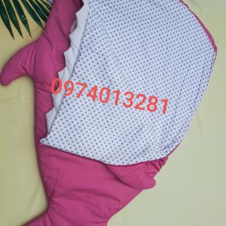 Túi ngủ cá mập cho bé .siez 0_5 tuổi