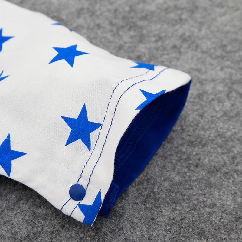 Bộ áo liền quần ngắn tay in hoạt hình cho bé