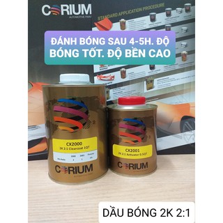 Sơn bóng 2k corium cx2000
