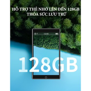 Máy nghe nhạc Mp3 Mp4 Ruizu H1 8GB Màn Hình full Cảm ứng Bluetooth 5.0 Kỹ Thuật Số