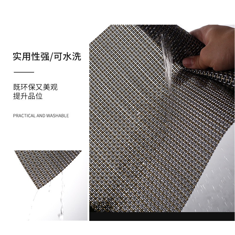 Thảm lót bàn 4X4 chất liệu chống thấm nước chống trượt trang trí theo phong cách phương Tây