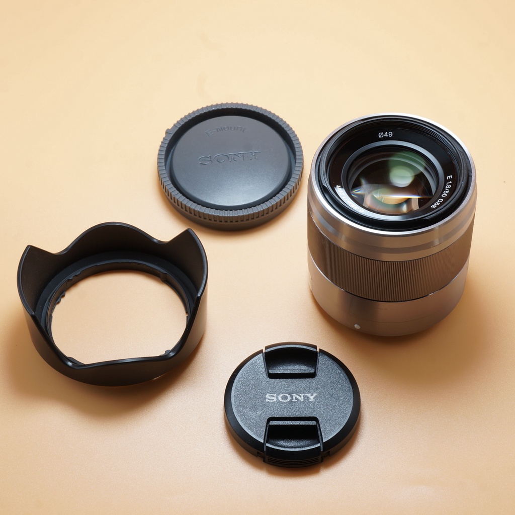 Ống kính Sony SEL 50 F1.8 OSS - Cho máy ảnh Sony Crop