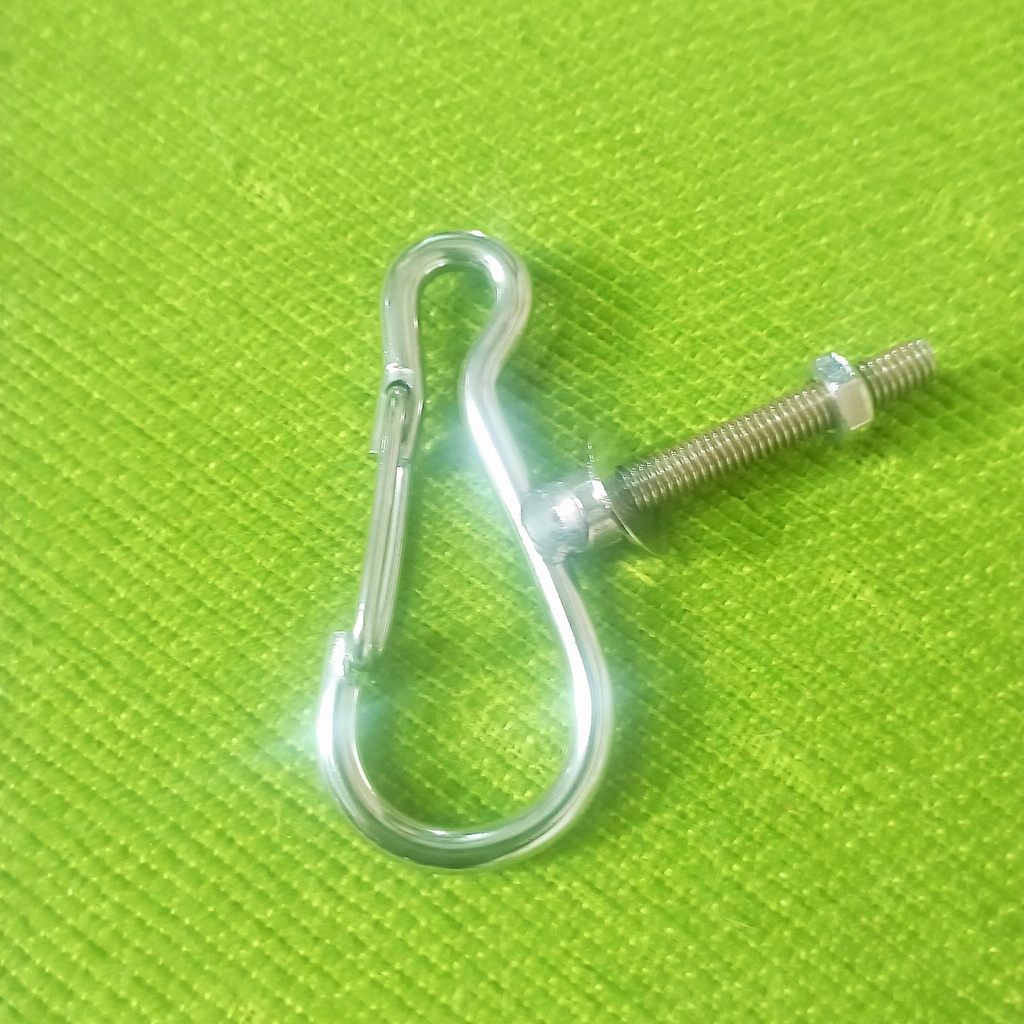 MÓC TREO ĐỒ XE MÁY INOX CÓ KHOÁ