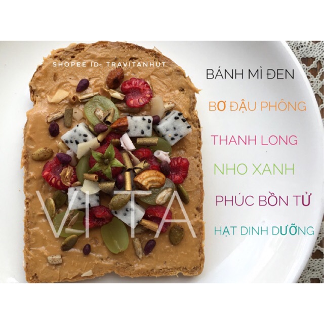 Bánh mì đen nguyên cám giảm cân.