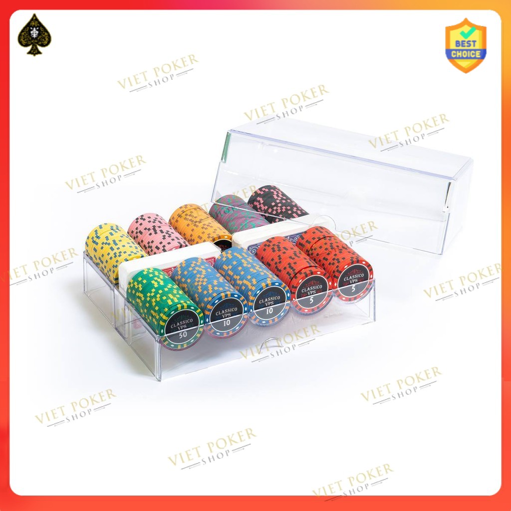 Viet Poker Shop Classico chip - Poker chip set - Phỉnh Poker