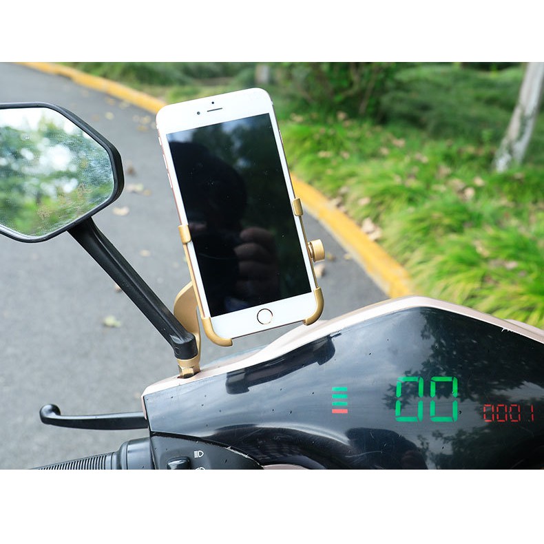Kẹp điện thoại chống rung cho xe máy C2 AZ88 Shalla