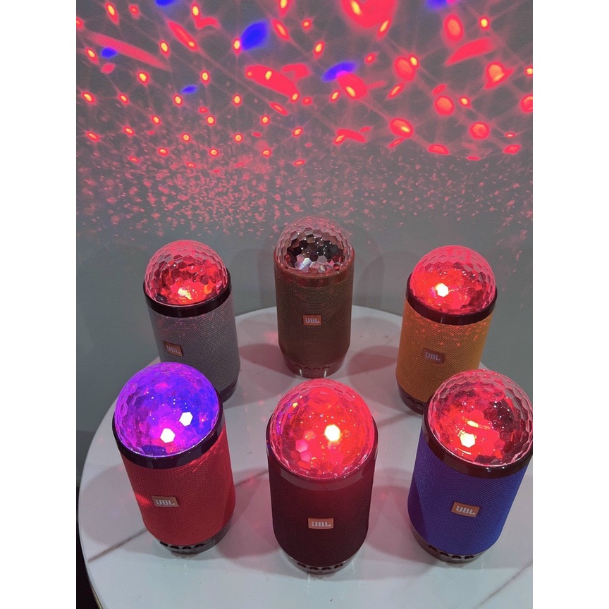 Loa Bluetooth LV300 , Kèm đèn xoay chớp sao lung linh , Nghe nhạc hay, Hỗ trợ cắm USB, Thẻ Nhớ