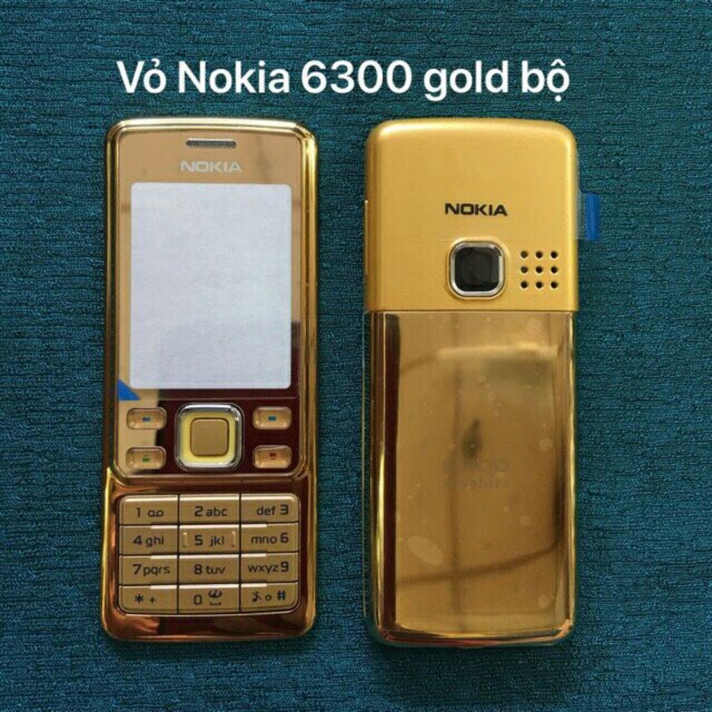 Điện thoại NOKIA 6300 zin màu vàng có PIN + SẠC