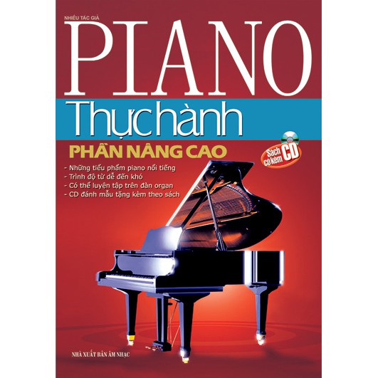 Piano thực hành phần nâng cao (kèm CD)