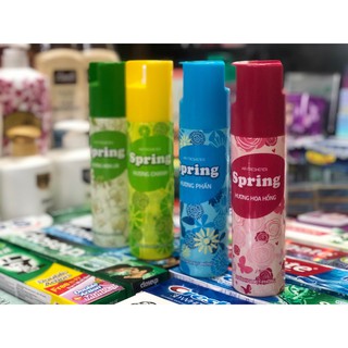 Xịt phòng Spring 280ml ( Chai nhựa nhiều hương )