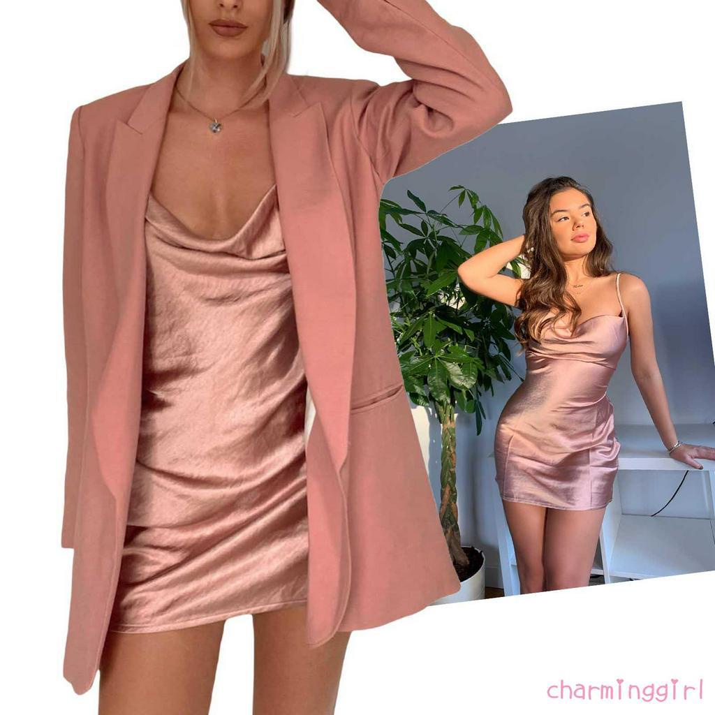 Đầm không tay Cổ Chữ V Thời Trang Quyến Rũ