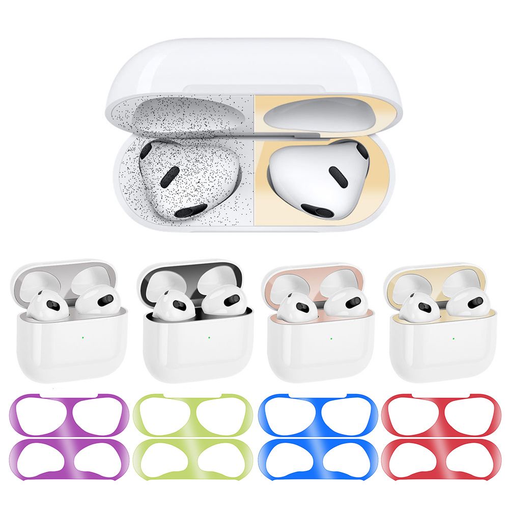 Miếng Dán Kim Loại Chống Tĩnh Điện Cho AirPods Pro 2 /1 AirPods 3