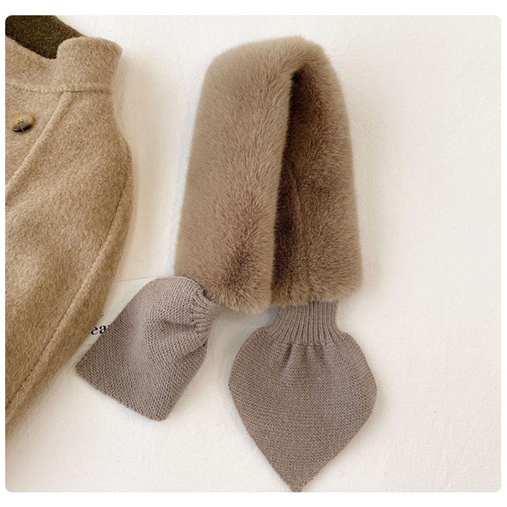 Khăn Choàng Lông Thỏ Màu Sắc Nhã Nhặn Dành Cho Nữ