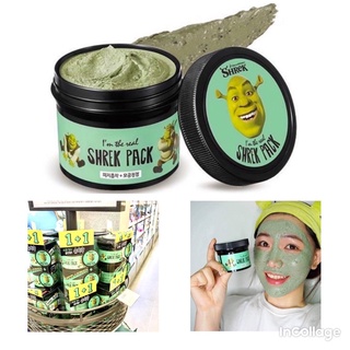  Mặt Nạ Đất Sét Bạc Hà Shrek Pack I’m The Real 110g - ROSIE 