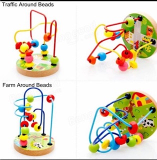 Luồn hạt  cho bé+đồ chơi
