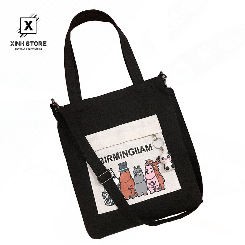 Túi Vải Tote XinhStore Hình Thú