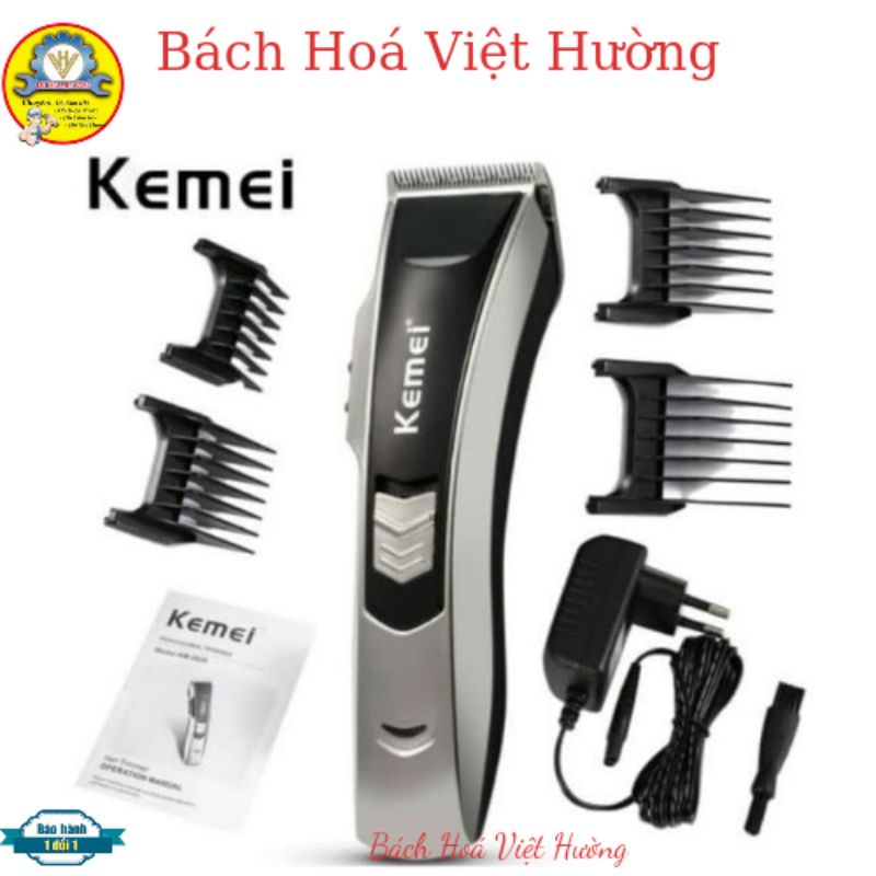 [GIÁ RẺ]Tông đơ cắt tóc tạo kiểu chuyên nghiệp Kemei -KM2820 , tông đơ không dây tiện dụng pin trâu ,siêu bền