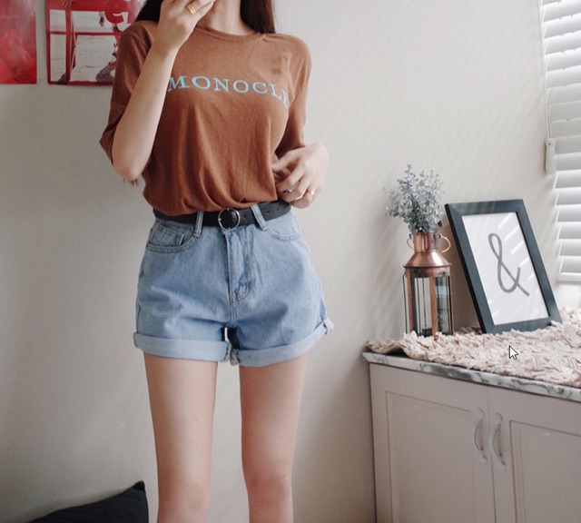 Quần Short Jeans Basic