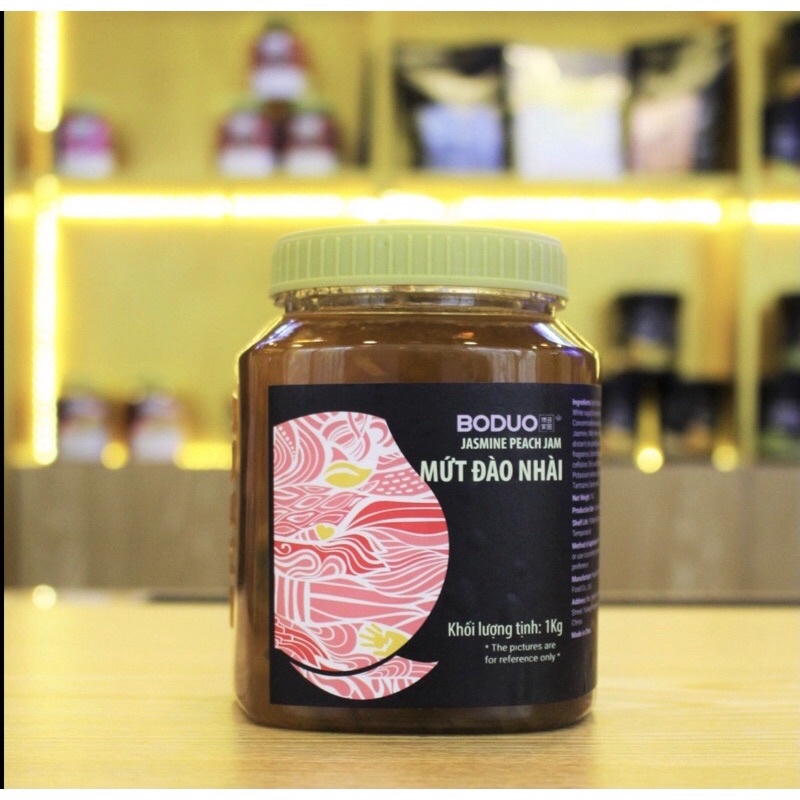Mứt sốt đào nhài boduo 1kg
