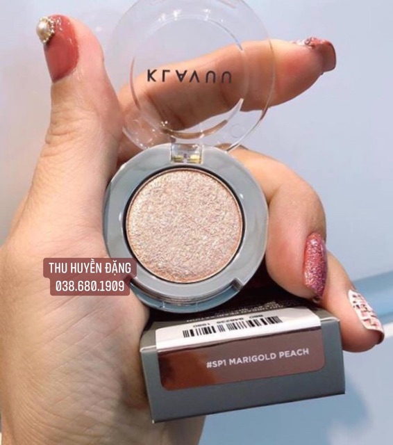 Nhũ Mắt KLAVUU URBAN PEALSATION Sparkle Eyeshadow Lấp Lánh Siêu Lì Không Trôi Nhũ