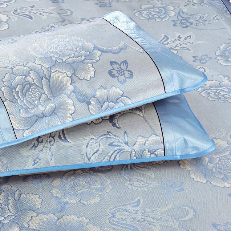 Chiếu Lụa Điều Hòa KIKO Siêu Mát TẶNG KÈM 2 Vỏ Gối #6
