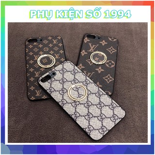 Ốp #LV - #GC kèm Iring dành cho iPhone